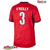 Camiseta Inglaterra Nico O'Reilly #3 Visitante Equipación Mundial 2026 manga corta